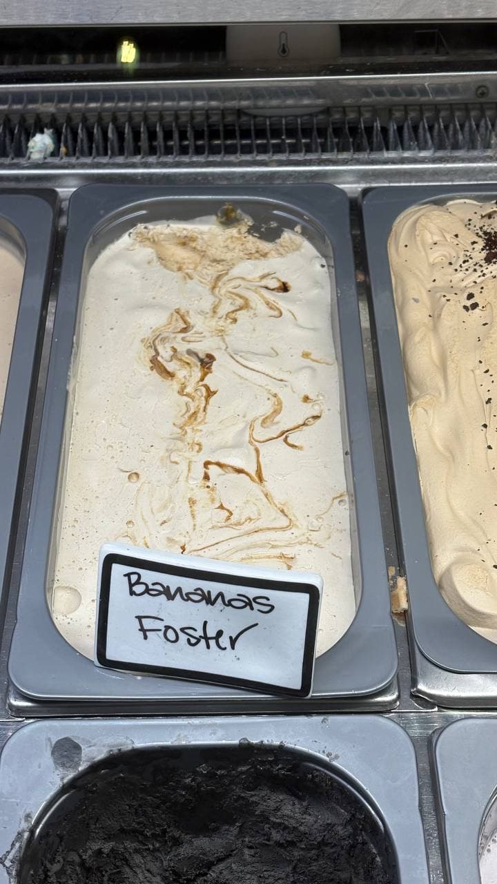 Bananas Foster homemade ice cream The LOCAL Place Centerville TN