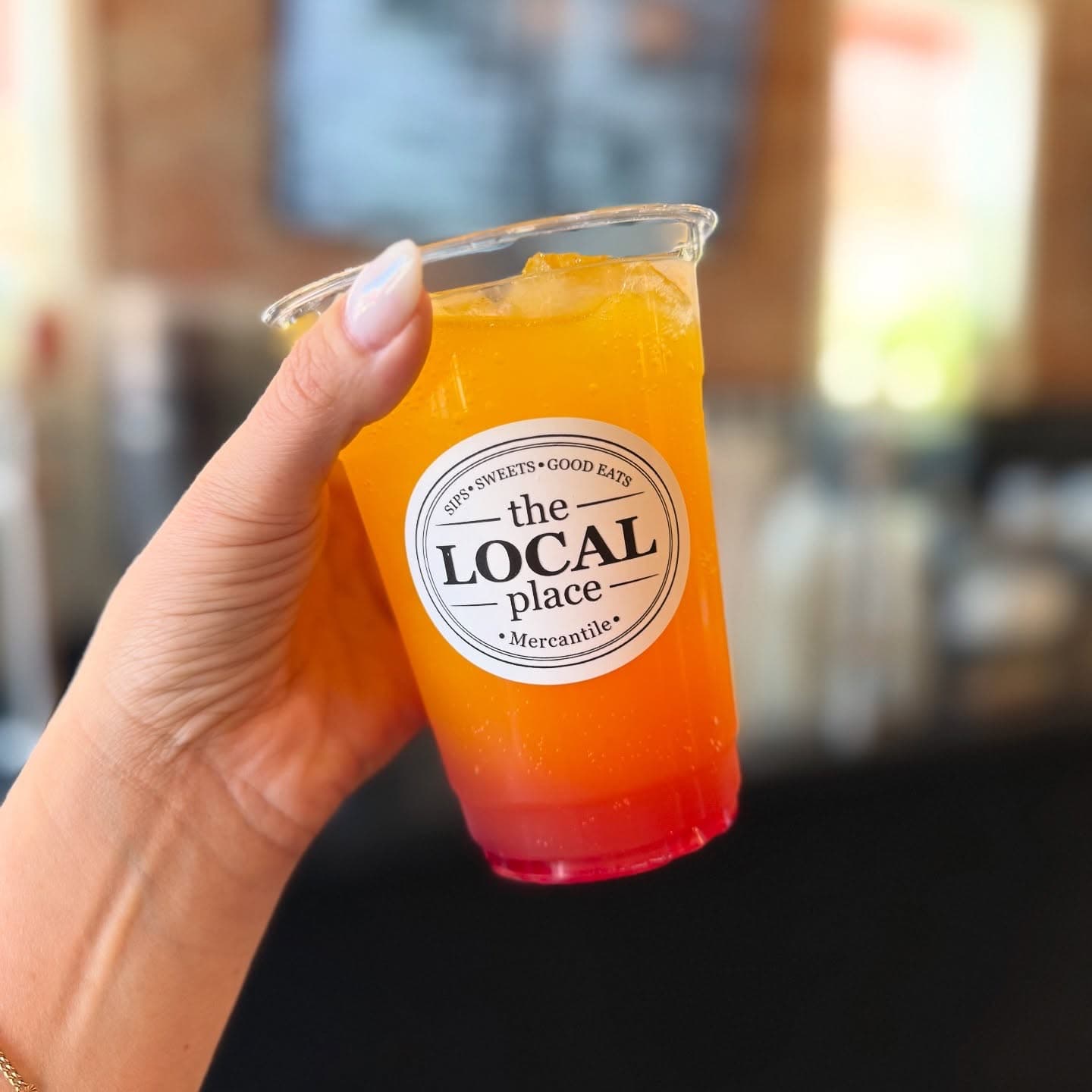 Energy mixer drinks at The LOCAL Place Centerville Tennessee