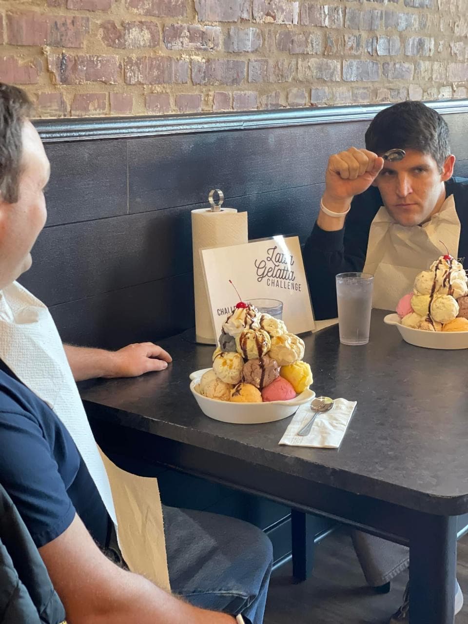 Two challengers face off over massive 18-scoop Latta Gelatta bowls at The LOCAL Place Centerville TN