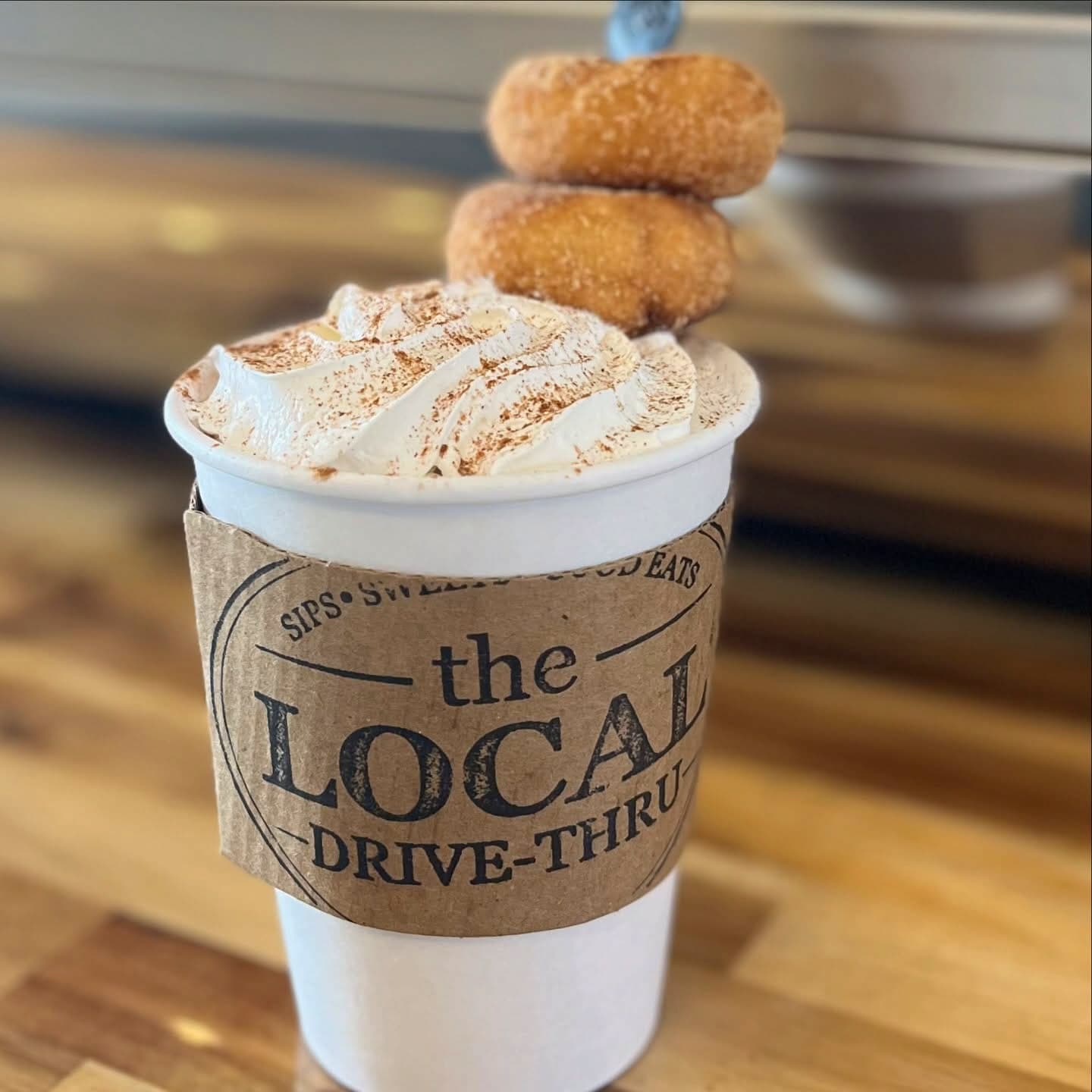 Latte goals 🤍 Pull up to our window on TN-100.