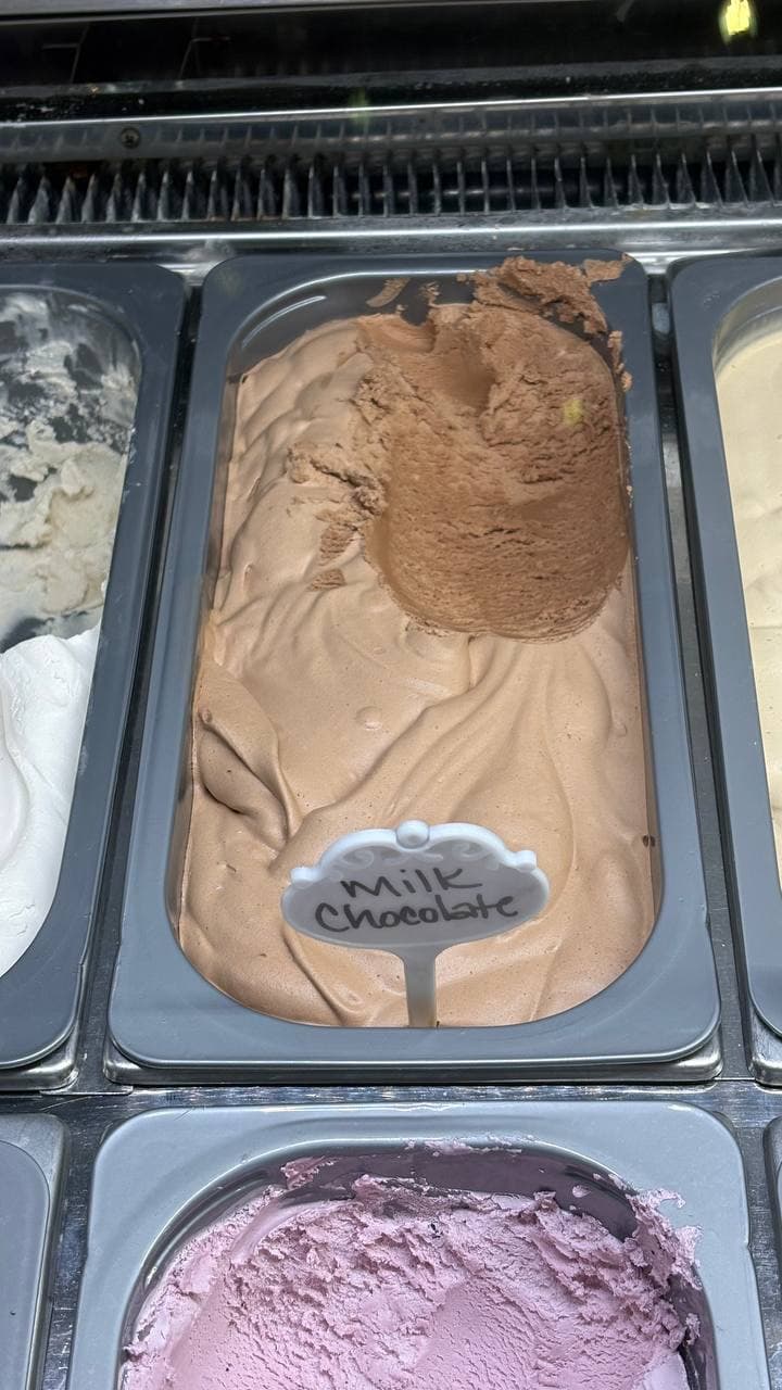Milk Chocolate homemade ice cream The LOCAL Place Centerville TN
