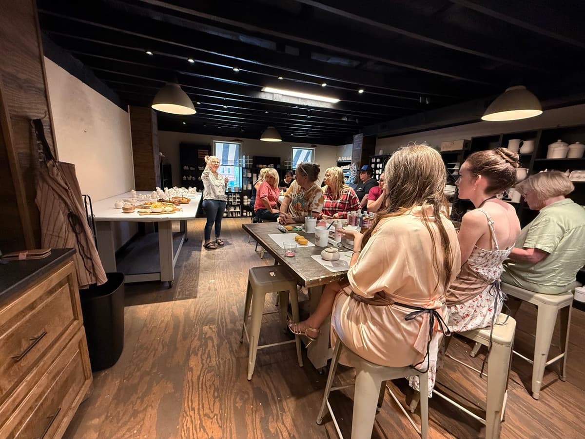 BYOB pottery and candle making at MADE @ The Local