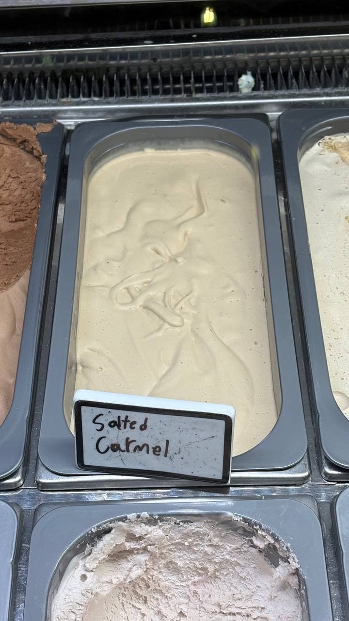 Salted Caramel homemade ice cream The LOCAL Place Centerville TN