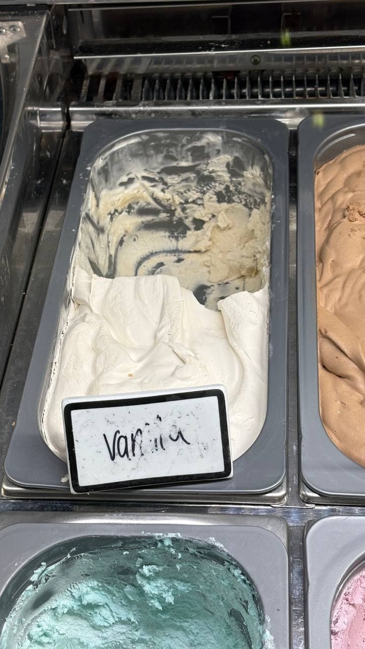 Vanilla homemade ice cream The LOCAL Place Centerville TN