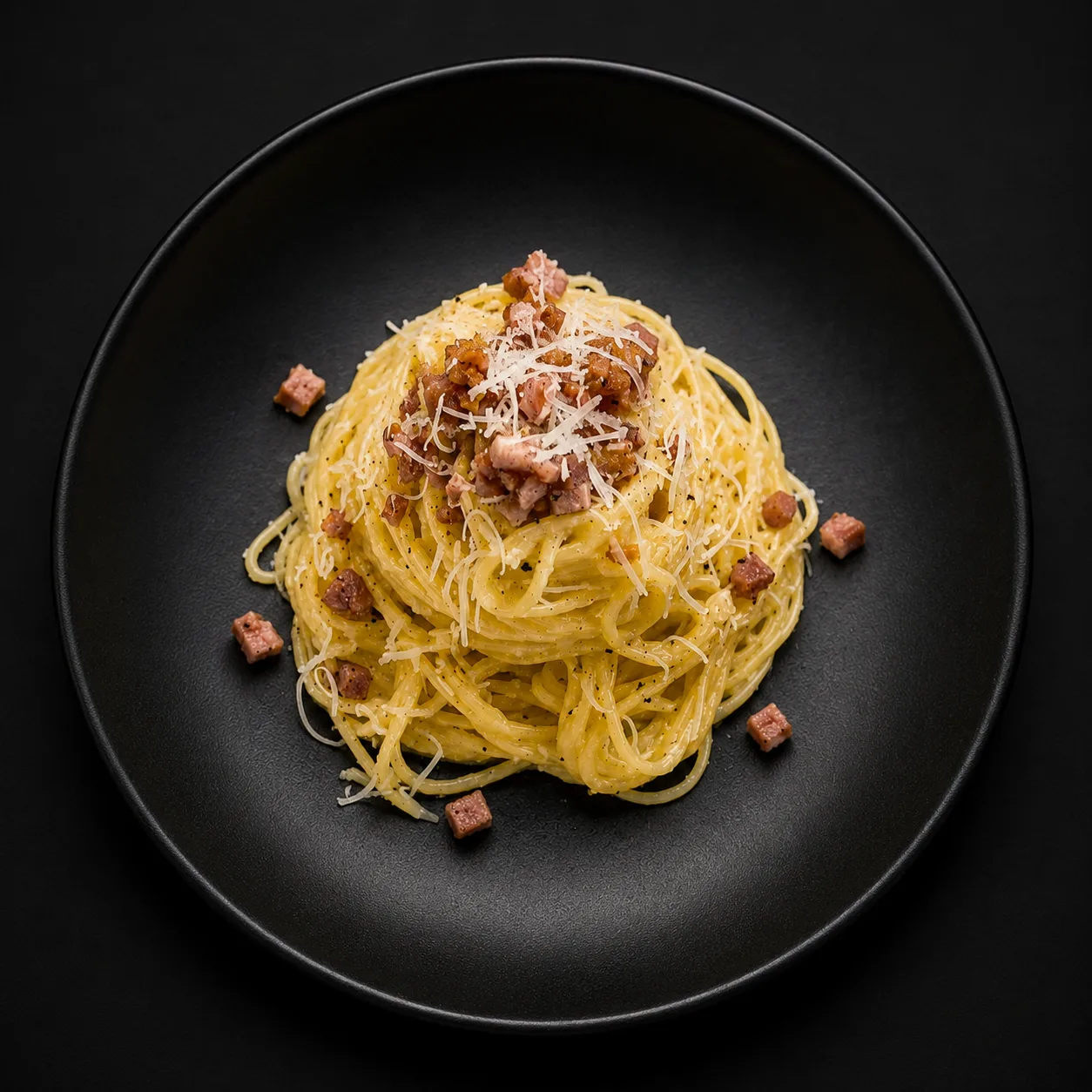Carbonara served during The LOCAL Italian Experience